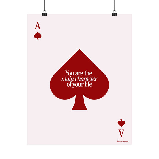 You Are the Main Character