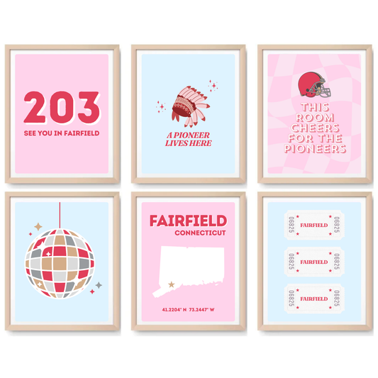 SHU inspired Digital Prints - Set of 6