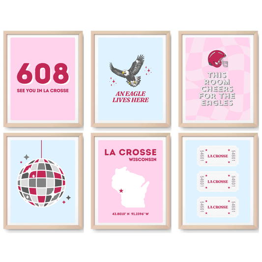 UWL inspired Digital Prints - Set of 6
