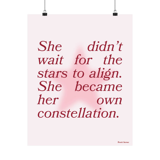 She Became Her Own Constellation