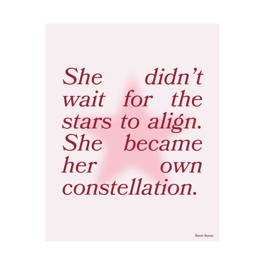 She Became Her Own Constellation