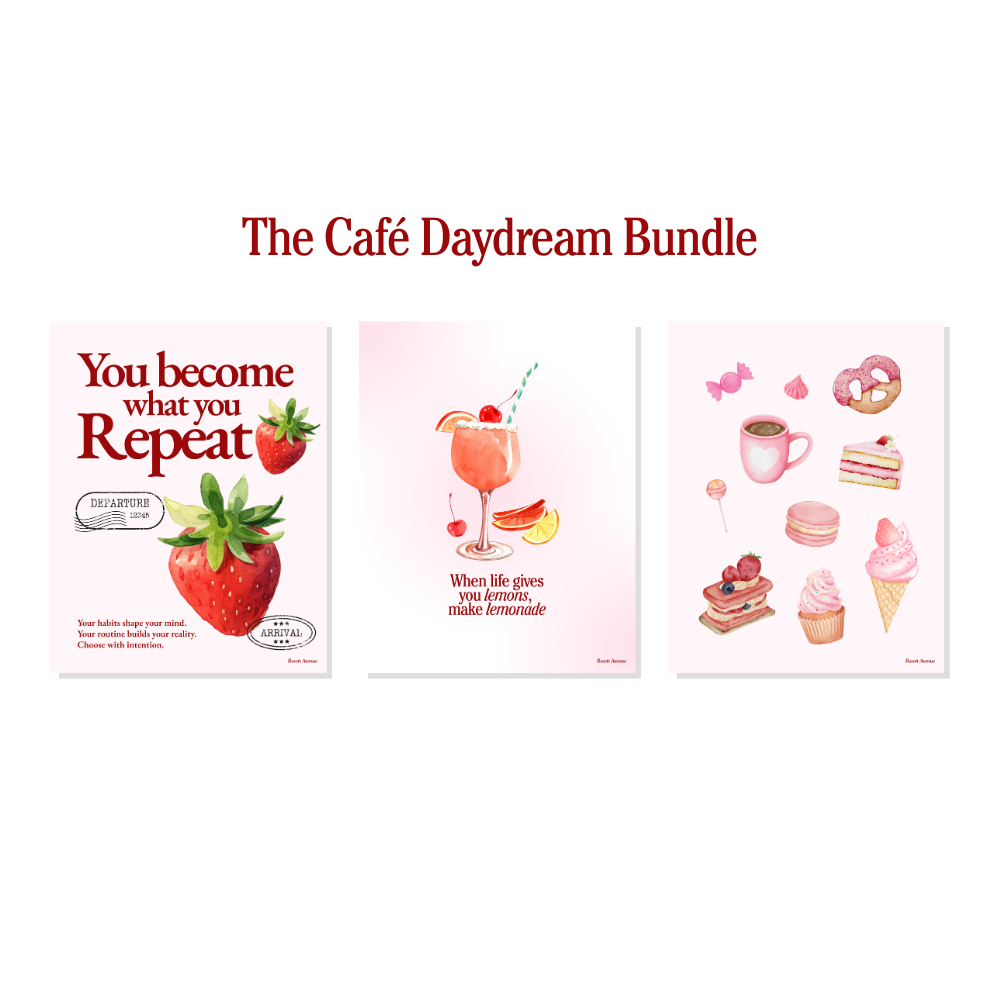 The Café Daydream Bundle - Set of 3